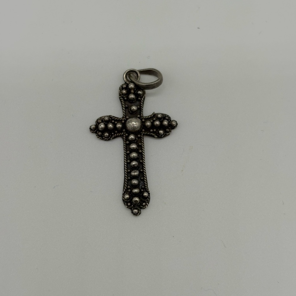Sterling Silver Cross Pendant 925
